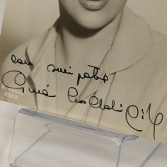 Cartolina fotografica con autografo Gina Lollobrigida. Buono 2