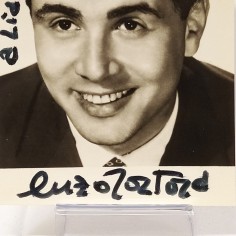 Foto autografata Enzo Tortora 10,5x15 cm. Buona 2