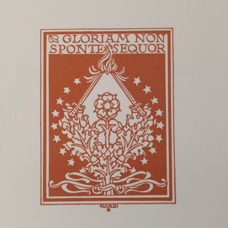 "La morte di D’Annunzio" con dedica dell’autore S. Tuscano a Nattini 1940. Buono