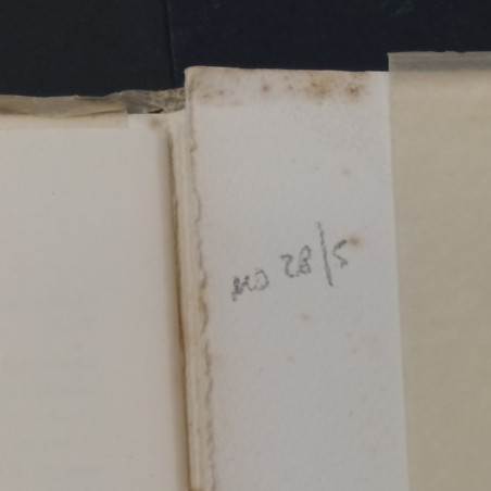 "La morte di D’Annunzio" con dedica dell’autore S. Tuscano a Nattini 1940. Buono
