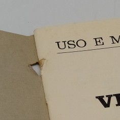Libretto d'uso manutenzione della Vespa 125 Primavera. Ingrigito 2
