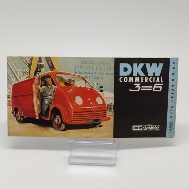 -Brochure DKW 3-6 Commercial, vari modelli in inglese. Aloni