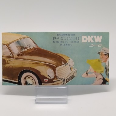 Brochure auto DKW 3＝6, vari modelli in spagnolo. Buono