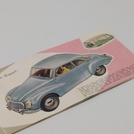 Brochure auto DKW 3＝6, vari modelli in spagnolo. Buono