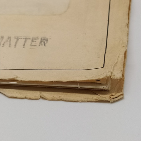 Lettera Automobile Quarterly con opuscolo Mustang di Bertone 1966. Buono