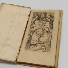 Volume tascabile Aminta Favola Bolchereccia, Torquato Tasso 1662. Buono 2