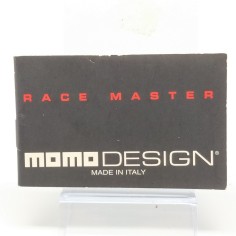 Libretto e garanzia non compilata di un orologio Momo Design. Buono