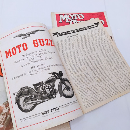 Lotto di 85 numeri vari rivista Moto Ciclismo anni dal '37 al '51. Buono