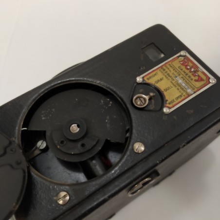 Cinepresa a molla DeVry con valigetta ORS. Buono