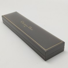 Cofanetto per orologi Christian Dior girgio interno vellutato. Ottimo