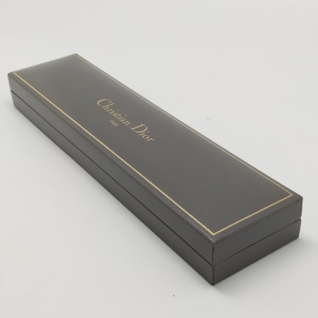 Cofanetto per orologi Christian Dior girgio interno vellutato. Ottimo