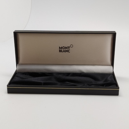 Cofanetto per penna Montblanc nero 18,5x8x3 cm. Leggera ammaccatura