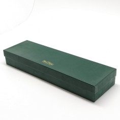 Cofanetto e scatola orologio Paul Picot verde 26x7x3 cm. Buono 2