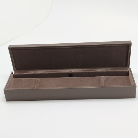 Cofanetto marrone per orologio Gucci 26x7x4 cm. Ottimo