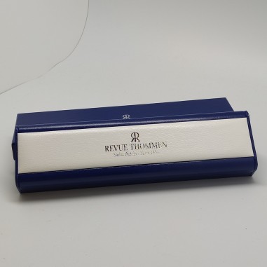 Cofanetto orologio Revue Thommen blu e bianco con scatola. Buono