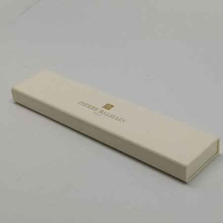 Cofanetto originale Pierre Balmain bianco 25x5,5x2 cm . Ottimo