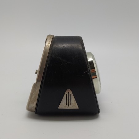Orologio-barometro da tavolo Gucci anni '70. Leggera ossidazione, graffi