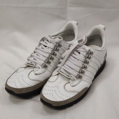 Scarpe uomo Disquared2 bianche n° 42 usate