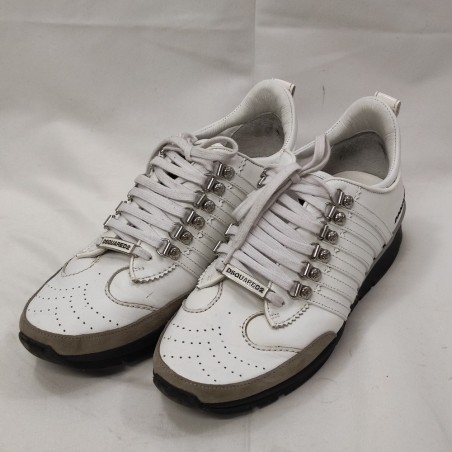 Scarpe uomo Disquared2 bianche n° 42 usate