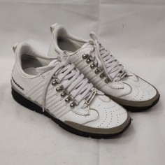 Scarpe uomo Disquared2 bianche n° 42 usate 2
