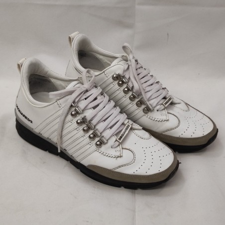 Scarpe uomo Disquared2 bianche n° 42 usate