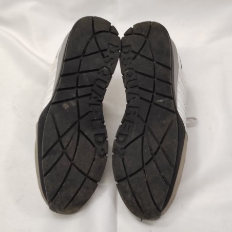 Scarpe uomo Disquared2 bianche n° 42 usate