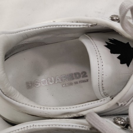 Scarpe uomo Disquared2 bianche n° 42 usate