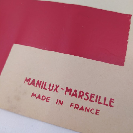 Manifesto Rally di Montecarlo 1964 originale ritelato. Fori di sospensione