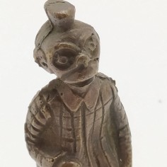 Statuina Fortunello Happy Hooligan 1899 in bronzo alttezza 8 cm. Ottimo 2