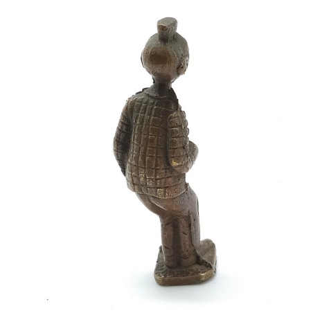 Statuina Fortunello Happy Hooligan 1899 in bronzo alttezza 8 cm. Ottimo