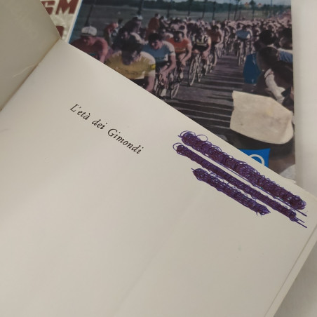 Lotto di 3 libri di ciclismo Negri, Chierici 1957/61/68. Ingiallimenti