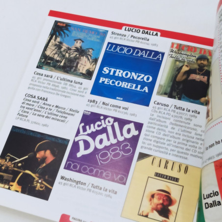 2 libri: "Discografia illustrata Lucio Dalla", "Canzoni" di Lucio Dalla. Buono