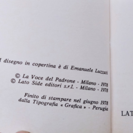 Lotto di 2 volumi collana Lato Side, Francesco Guccini. Buono