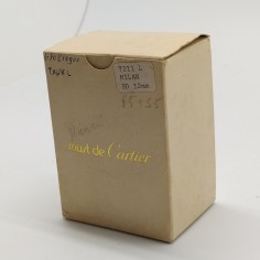 Cofanetto per bracciale orologio Cartier 9x6,5x5 cm spigoli stondati. Buono 2