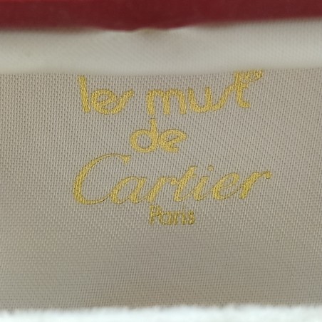 Cofanetto per bracciale orologio Cartier 9x6,5x5 cm spigoli stondati. Buono