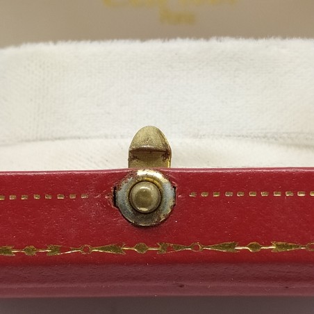Cofanetto per bracciale orologio Cartier 9x6,5x5 cm spigoli stondati. Buono