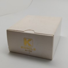 Cofanetto per orologio Kienzle nero, ottagonale a doppio battente. Buono 2
