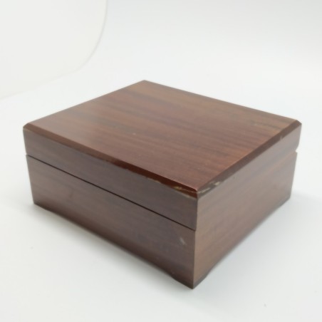 Cofanetto in legno Hamilton per orologi, documenti, garanzia. Buono
