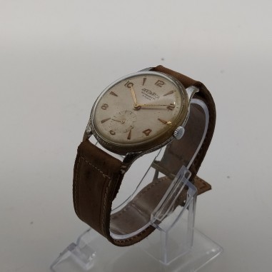 Orologio Hars Watch anni '40/'50 Invicta cassa acciaio. Ossidazioni diffuse