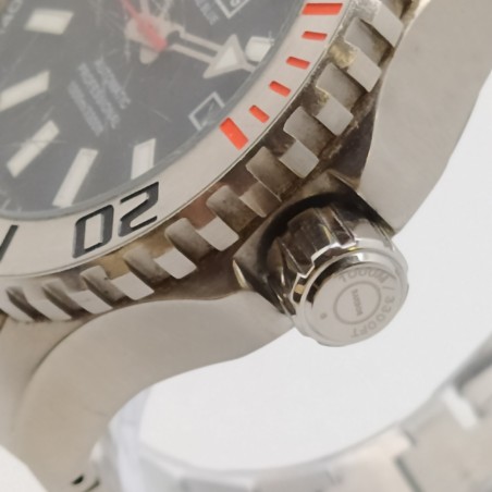 Orologio automatico Barbos subacqueo 1000 mt datario. Graffi