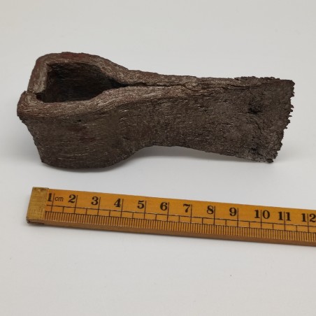 Ascia da guerra in ferro alto medioevo nord Europa restaurata