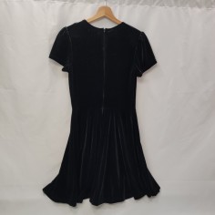 Hell Bunny abito donna stile gotico in poliestere nero tg S 2