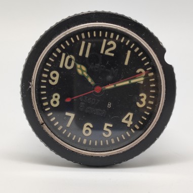 Strumento aeronautico orologio da cabina aereo militare russo ABP-M