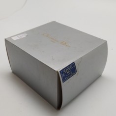 Cofanetto per orologio Christian Dior grigio 12x11x6 cm. Piccola ammaccatura 2