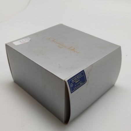 Cofanetto per orologio Christian Dior grigio 12x11x6 cm. Piccola ammaccatura