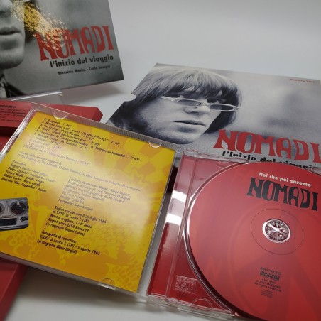 Cofanetto Nomadi L'inizio del viaggio, libro foto e CD. Buono