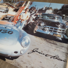 Manifesto James Dean poche ore prima dell'incidente con autografo stampatato 2