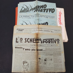 Lotto di 32 riviste e documenti sportivi, ciclismo anni '50, '60, '70, logori. 2