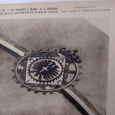 Rivista Raci 1934 Coppa d'Oro del Duce, speciale Mille Miglia. Ingiallimenti 2