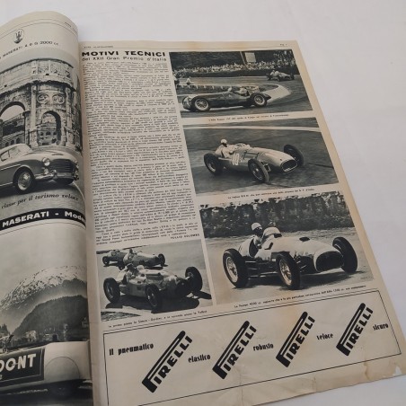 Rivista Auto illustrazione 1951, XXII Gran Premio. Buono stato di conservazione